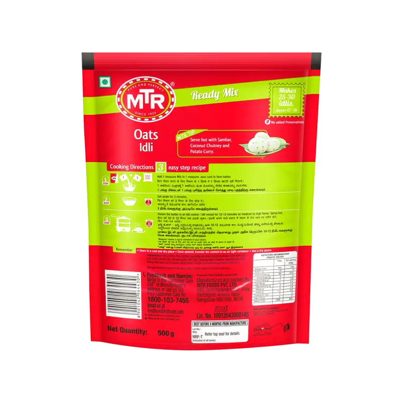 mtr-oats-idli-mix