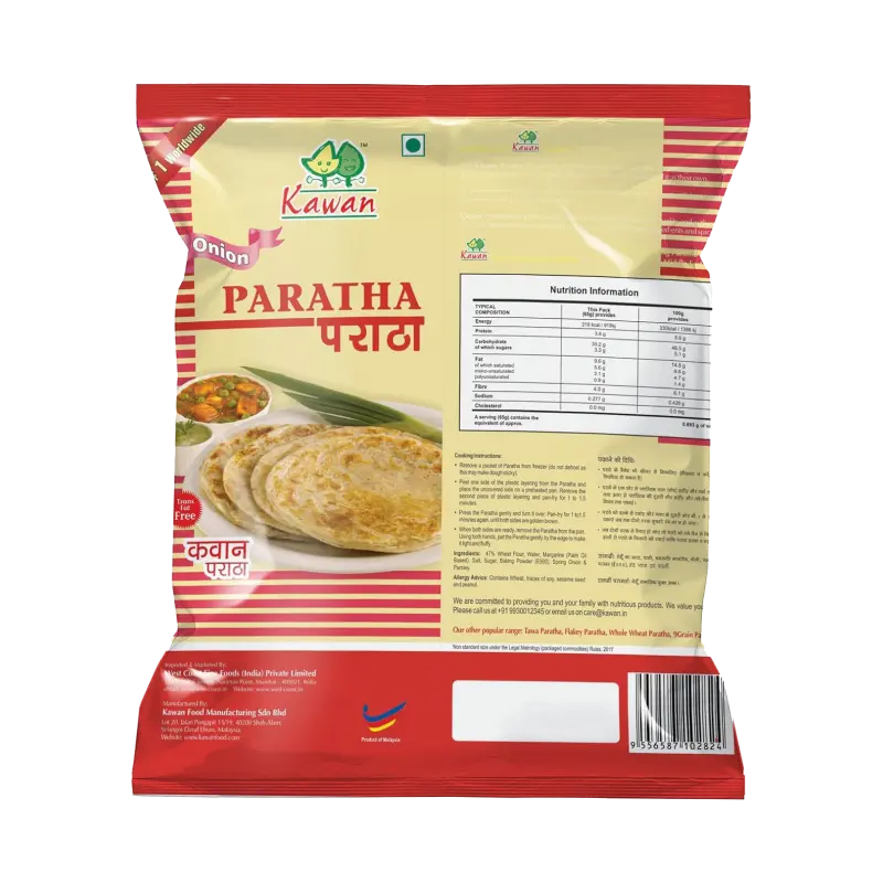 Frozen Kawan Onion Paratha 3