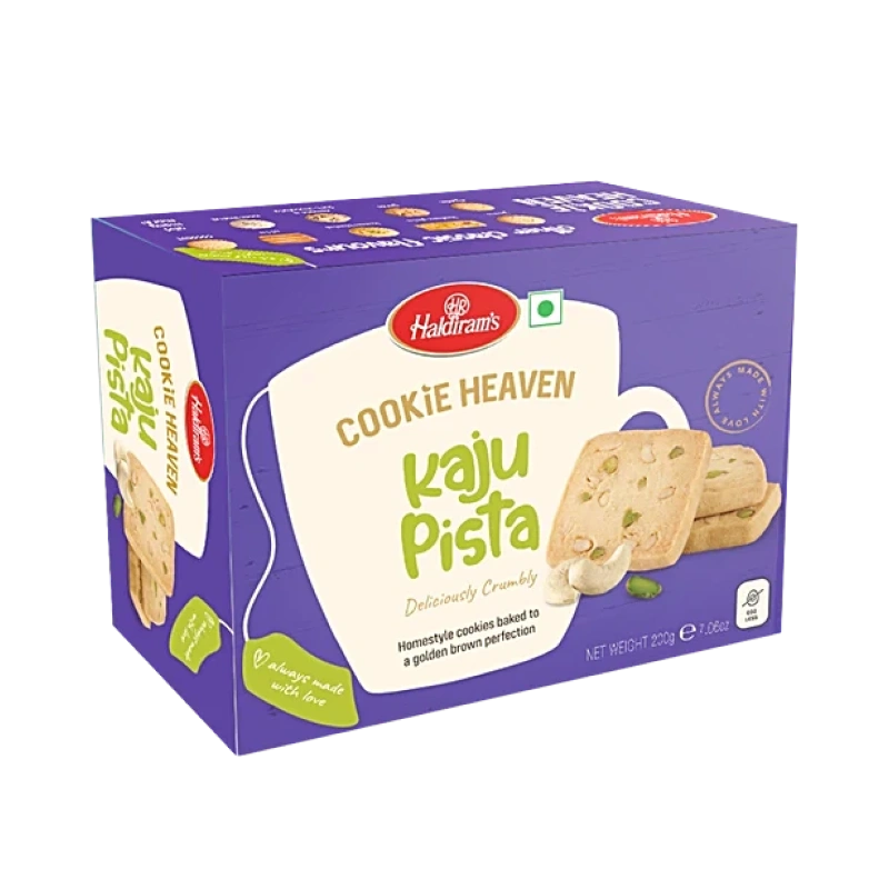 Haldiram Cookie Heaven Kaju Pista