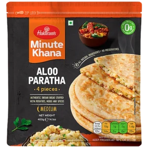 Frozen Haldiram Aloo Paratha - 4 Pieces - 400g
