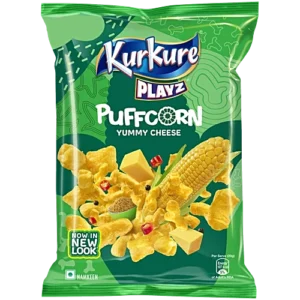 Kurkure Playz Puffcorn Yummy Cheese - 58g