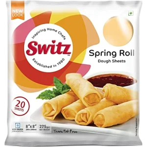 Switz Spring Roll Dough Sheets - 20 Sheets - 275g